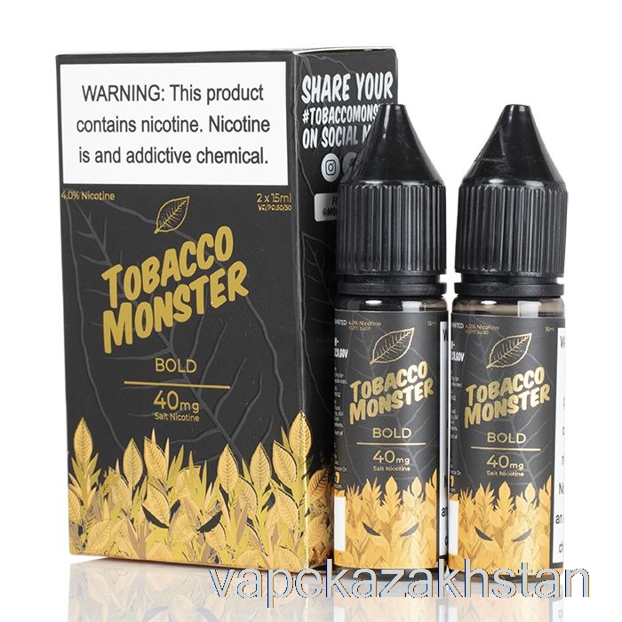 Vape Disposable Bold - Tobacco Monster Salts - 30mL 60mg